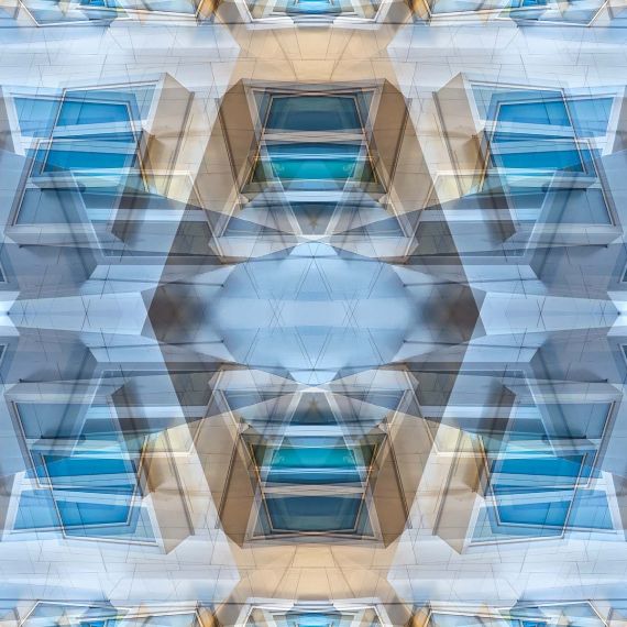 Metropolis Abstracted #21 - Limited Edition Fine Art Photograph by Andrew Prokos