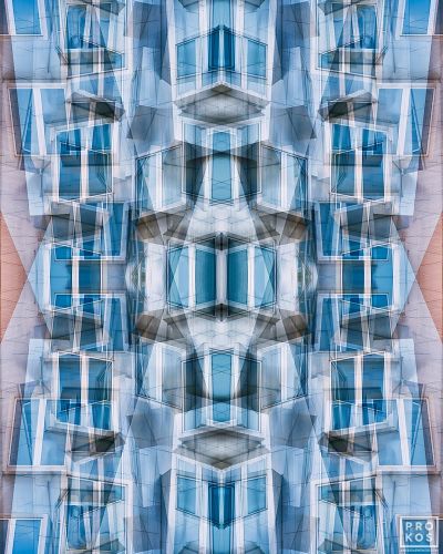 Metropolis Abstracted #20 - Limited Edition Fine Art Photograph by Andrew Prokos