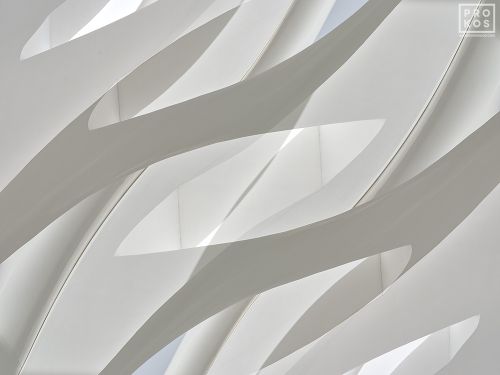 Abstract Photograph by Andrew Prokos High-definition photograph from Metropolis Abstracted, the award-winning series of architectural abstractions by photographer Andrew Prokos. Large-scale framed prints of this photo are available up to 72 inches