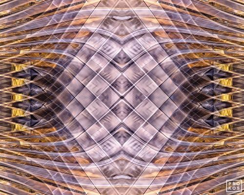 High-definition photograph from Metropolis Abstracted, the award-winning series of architectural abstractions by photographer Andrew Prokos. Large-scale framed prints of this photo are available up to 120 inches