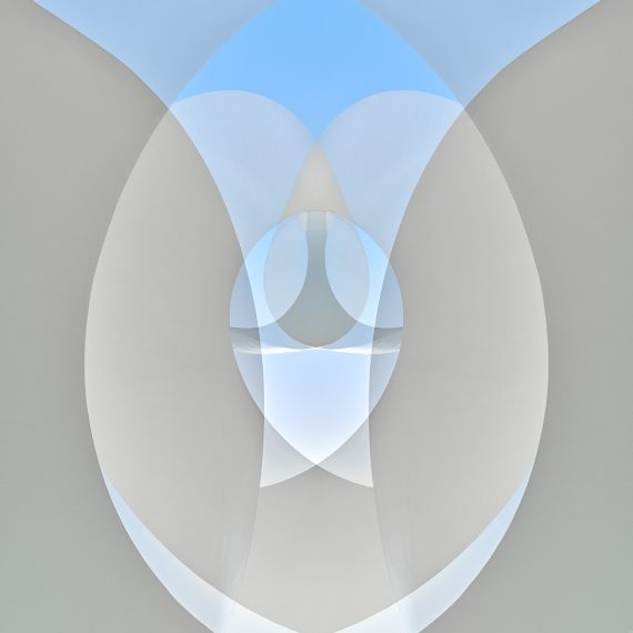 An abstract fine art photograph from Metropolis Abstracted, the award-winning series of architectural abstractions by photographer Andrew Prokos. Limited edition prints of this photo are available up to 72 inches in height.