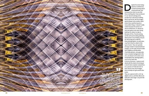 Metropolis Abstracted photo series by photographer Andrew Prokos published in Lens Magazine - October 2023