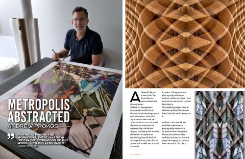Metropolis Abstracted series by photographer Andrew Prokos published in Lens Magazine - October 2023
