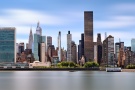 Panoramic Skyline of Midtown Manhattan – Long-Exposure Photography by Andrew Prokos