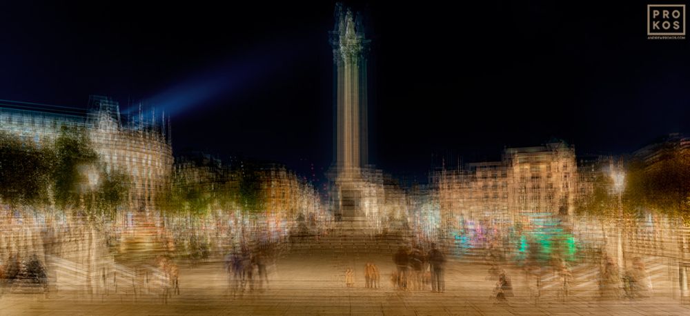 Multiplicity – Trafalgar Square at Night