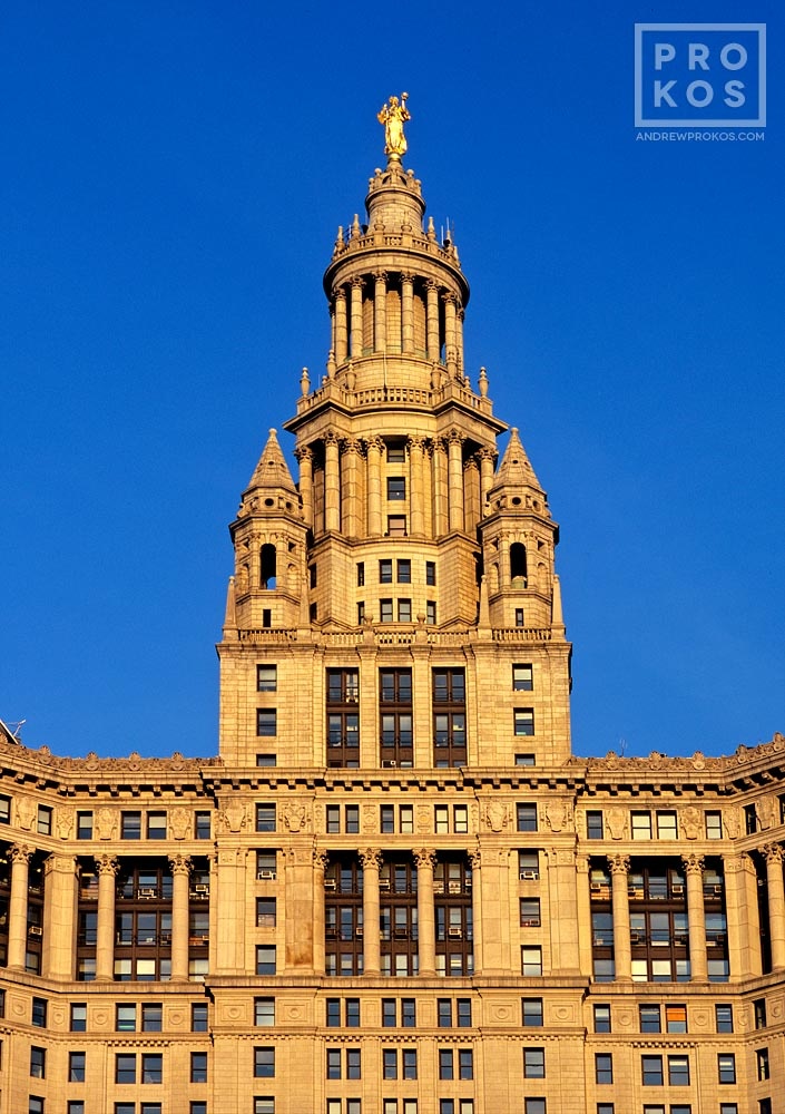 Municipal Building at Sunset Architectural Photo by Andrew Prokos