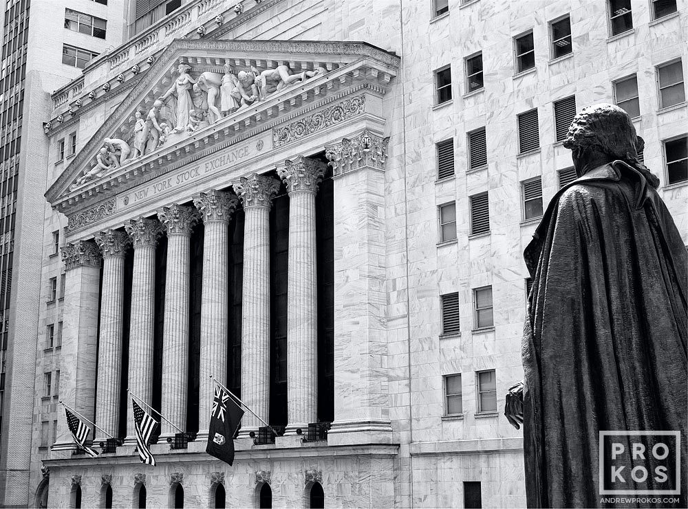 Panoramic View of the U.S. Supreme Court - Framed B&W Photograph by Andrew  Prokos