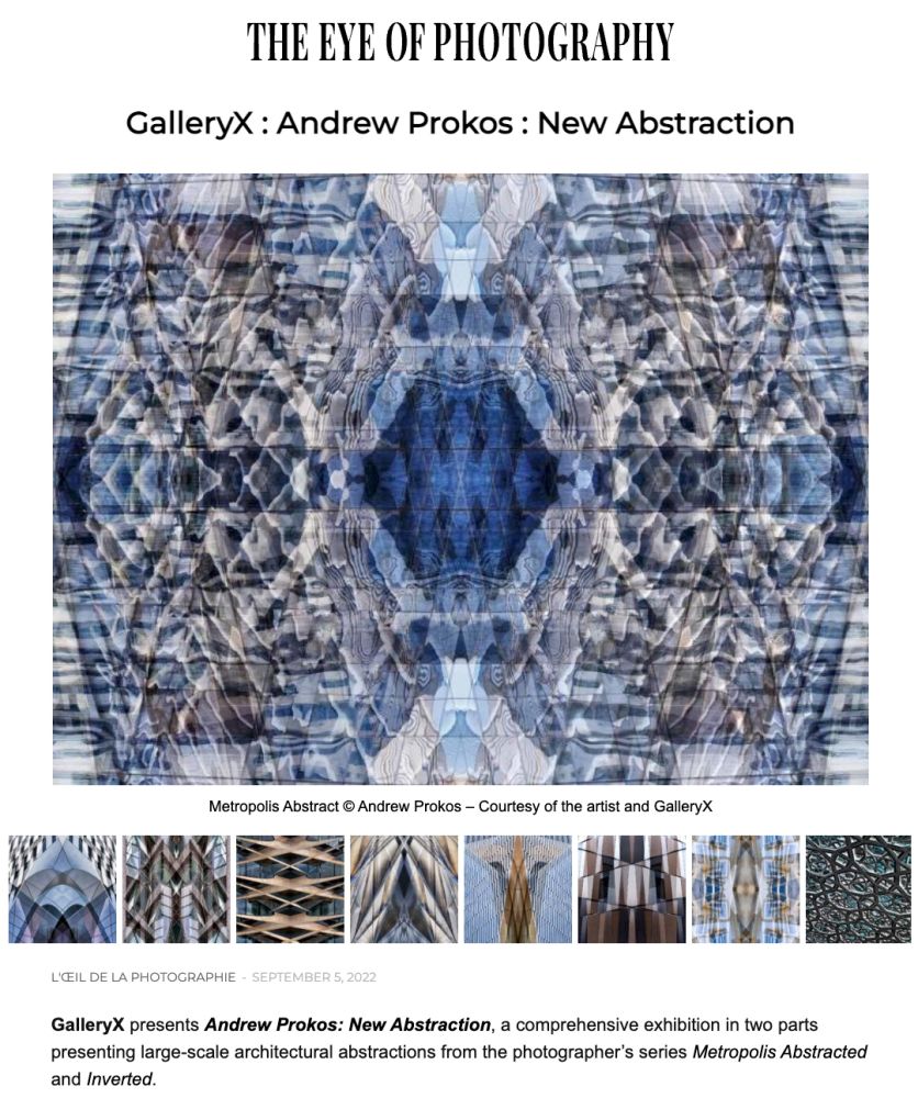 L'Oeil de la Photographie New Abstraction