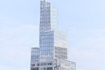 A high-definition architectural photograph of the spire of the supertall skyscraper tower One Vanderbilt in New York City. Fine art prints of this photo are available up to 72 inches in height.