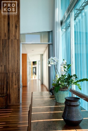 Interior of the Palacio da Alvorada, Brasilia, Brazil.