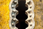 An architectural fine art photo of a gothic-style window from the Palacio da Pena in Sintra, Portugal. Fine art prints of this photo are available framed in various styles. 