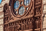 A fine art architectural photo of the the facade of Alexander Hall, Princeton University, New Jersey