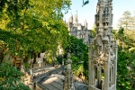 A view of the Quinta da Regaleira chapel, Sintra, Portugal