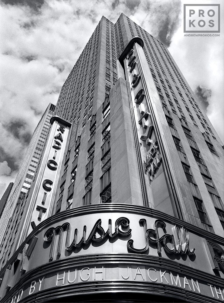Radio City Music Hall Facade Fine Art Photo Andrew