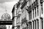 A black and white street scene from Rio de Janeiro's historic center. Limited edition fine art prints of this photo are available up to 50 inches and framed in various styles.