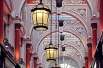 An interior view of the Royal Arcade in Old Bond Street, Mayfair, by fine art photographer Andrew Prokos. London, United Kingdom