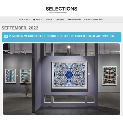 Selections Arts Magazine - Andrew Prokos New Abstraction Solo Exhibition