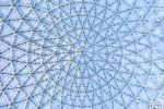 A large-format color photo of the interior of the glass dome at Sheikh Zayed Grand Mosque, Abu Dhabi, United Arab Emirates. Framed limited edition prints of this photo are available up to 80" in width. 