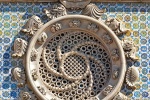 A Manueline-style roundel from the Palacio da Pena in Sintra, Portugal
