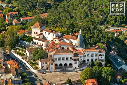 View of the Palacio Nacional, Sintra - Portugal Photography - PROKOS