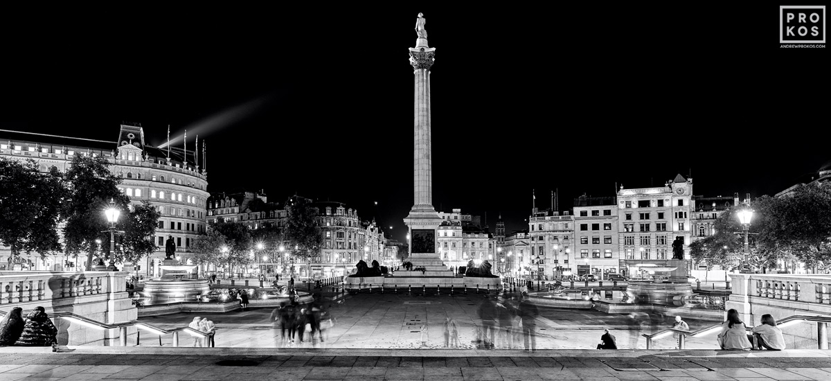 View of Big Ben, London - Black & White Photograph by Andrew Prokos