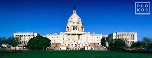 U.S. Capitol West Front Panorama - Large-Format Fine Art Photo - PROKOS