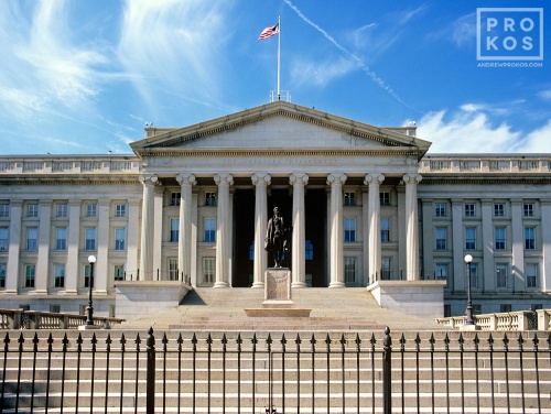 United States Treasury Exterior II - Washington DC Photos - PROKOS