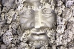 A coral Neptune at the Vizcaya Museum in Miami, Florida. Fine art prints of this photo are available framed in various sizes and styles. 
