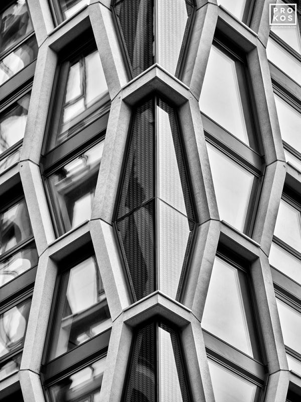 Broadway Honeycomb, London - B&W Architectural Photo By Andrew Prokos