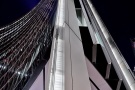 An upward looking view of the Willis Building skyscraper at night, in the City of London. Large-format fine art prints of this photo are available up to 72 inches in height and framed in various styles. 