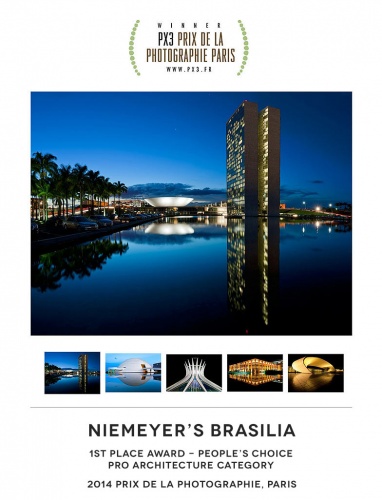 Niemeyer's Brasilia Photo Series by Andrew Prokos Wins Gold Medal at Prix de la Photographie